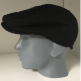 Rcsc-Casquette plate ( flat cap) noir