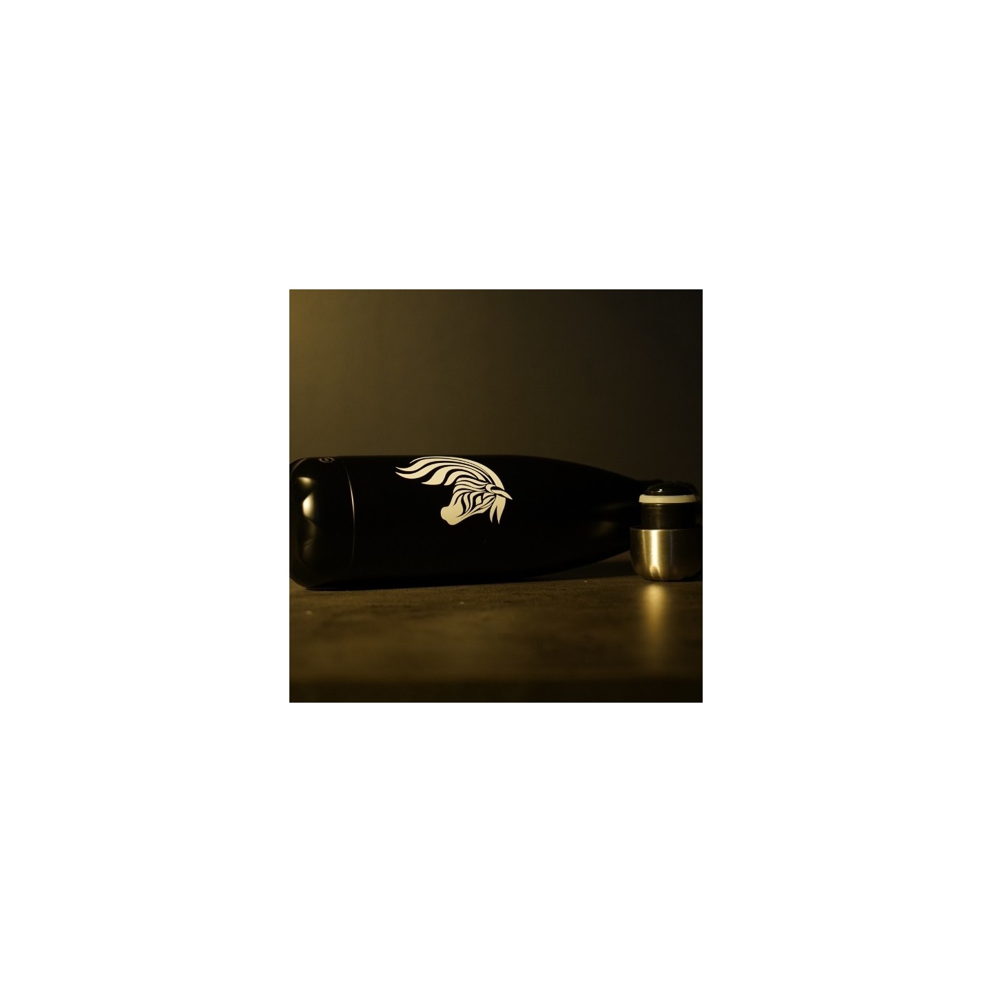 Rcsc-bouteille thermos isotherme zèbre (500ml)