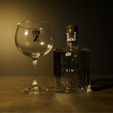 Zébra gin +verre