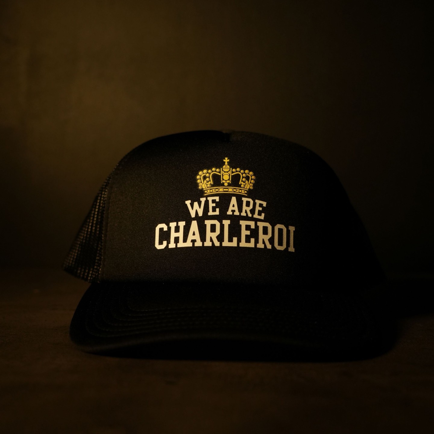 Rcsc-Casquette " we are" noir  (TM)