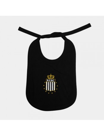 RCSC Bavoir Noir Bébé