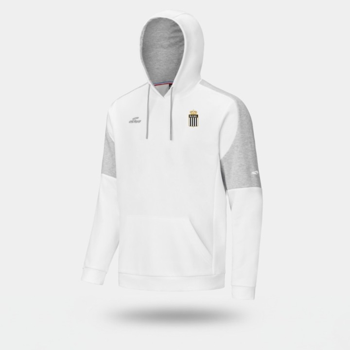 Sweat à Capuche Molleton Blanc RCSC 26/27