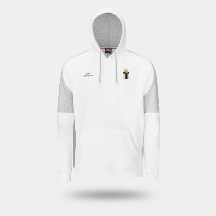 Sweat à Capuche Molleton Blanc RCSC 26/27