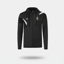 Veste Capuche Noir/Blanc Enfant RCSC 26/27
