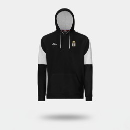 Sweat Capuche Noir/Gris Enfant RCSC 26/27