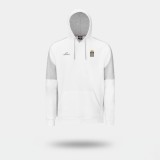 Sweat Capuche Blanc/Gris Enfant RCSC 26/27