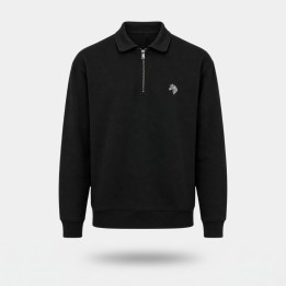 Sweatshirt Zèbre écoresponsable Premium - Noir