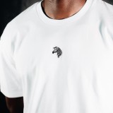 T-shirt Zèbre écoresponsable Premium - Blanc