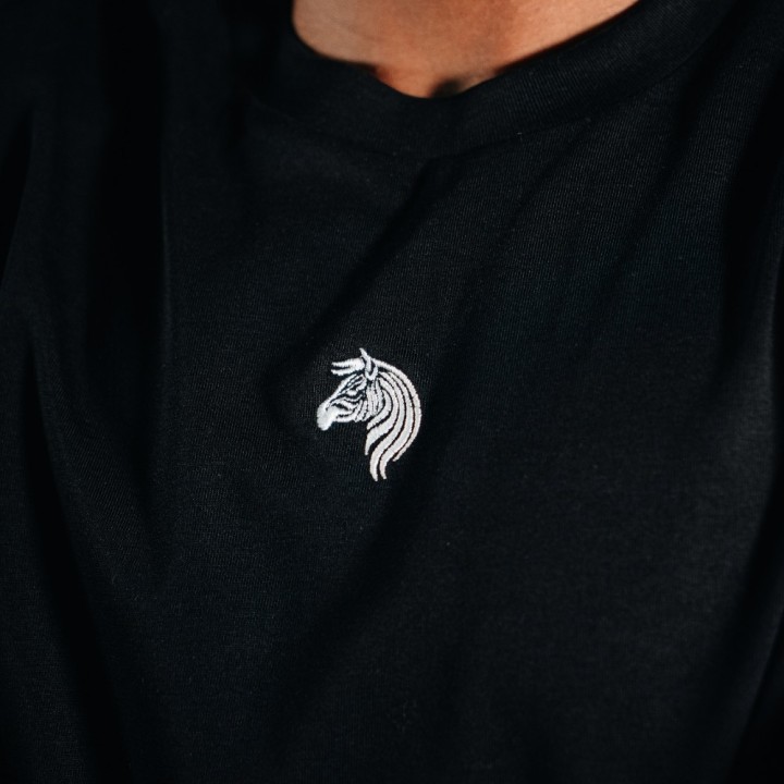 T-shirt Zèbre écoresponsable Premium - Noir