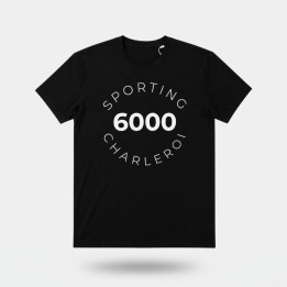 T-shirt "6000" Sporting Charleroi - Black