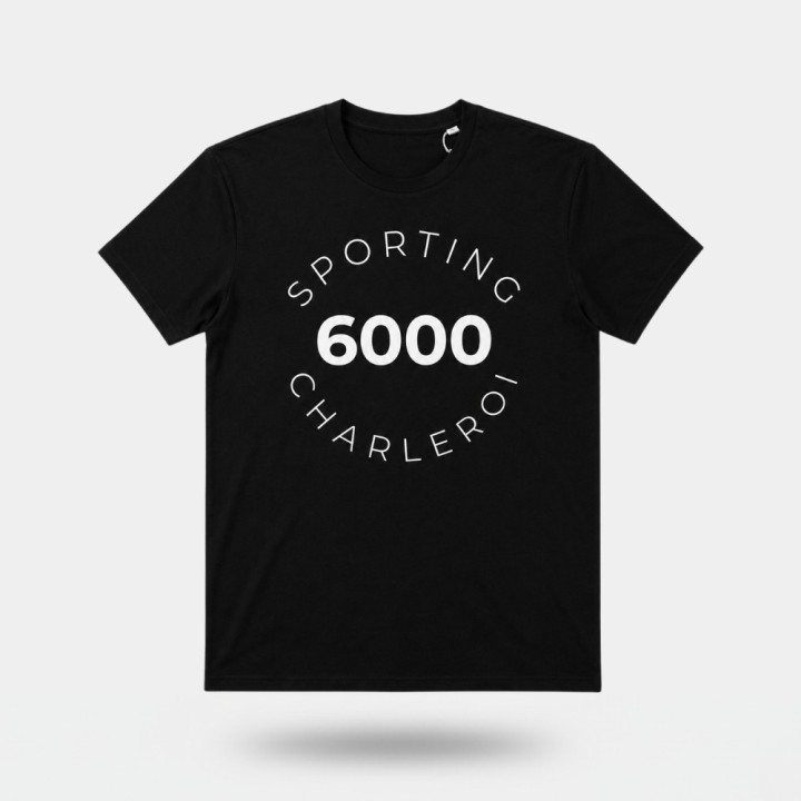 T-shirt "6000" Sporting Charleroi - Black