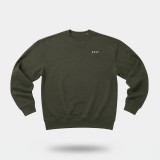 Sweatshirt CAROLO oversize écoresponsable - Khaki