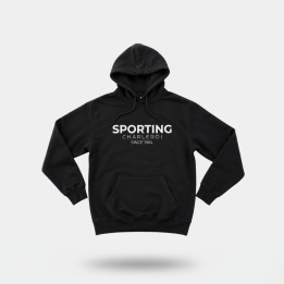 Sweat à capuche "Sporting Charleroi" - Noir