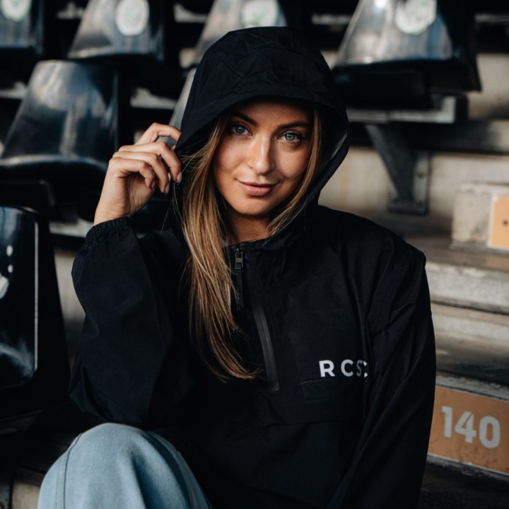 Veste coupe vent écoresponsable RCSC  - Noir