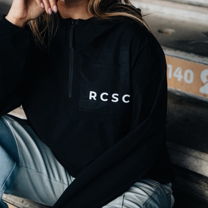 Veste coupe vent écoresponsable RCSC  - Noir