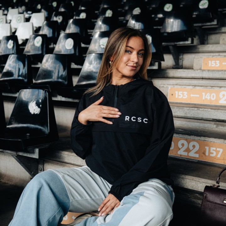 Veste coupe vent écoresponsable RCSC  - Noir