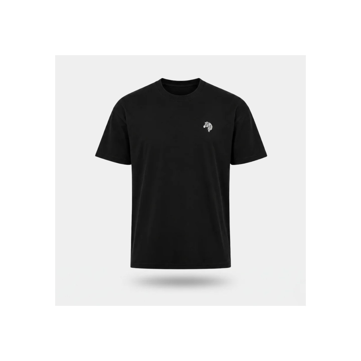 T-shirt Zèbre Premium - Noir